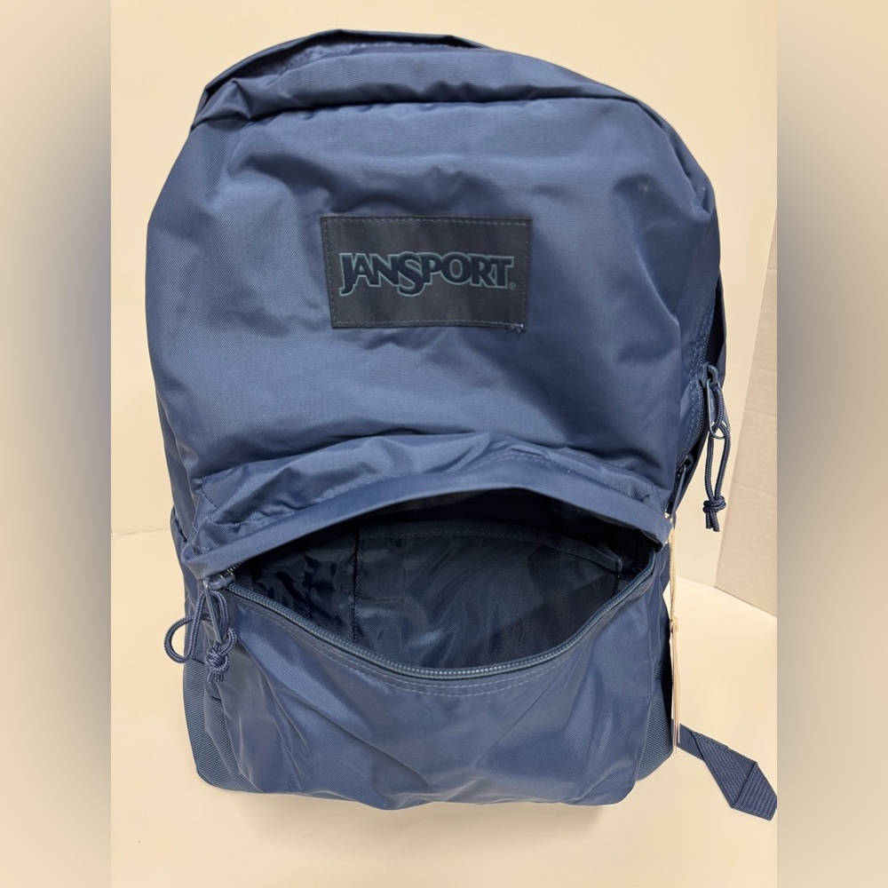 JanSport Mono Superbreak, Dark Denim - New - Picture 2 of 11